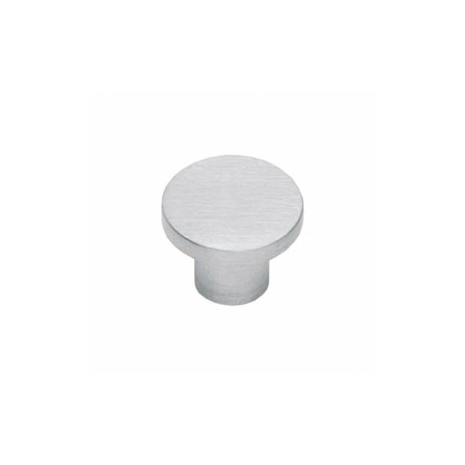 Intersteel Meubelknop ø 35 mm plat rvs geborsteld