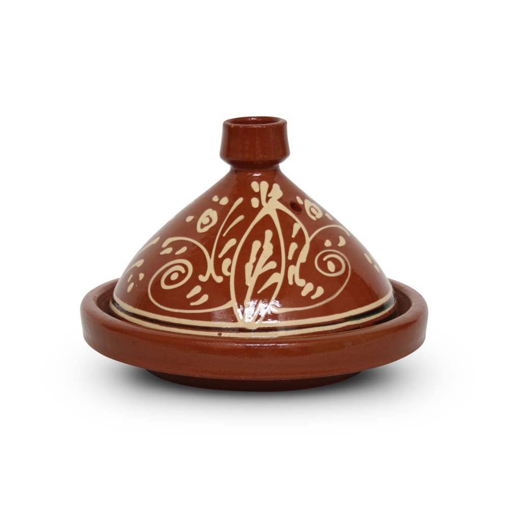 Safaary -  Tajine met motief Bol Ø 25 x 20cm