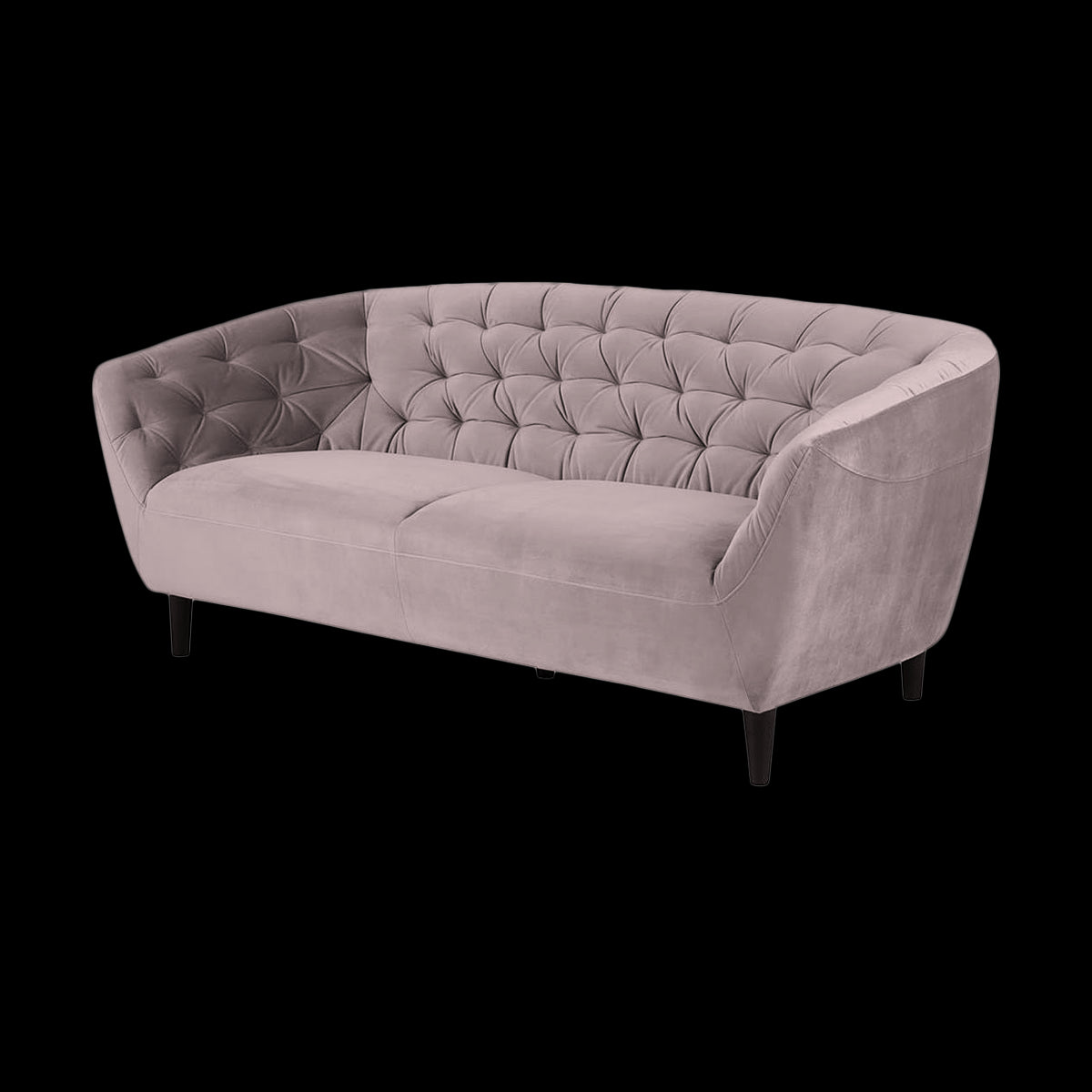 Lisomme Kaat 3 zits bank roze