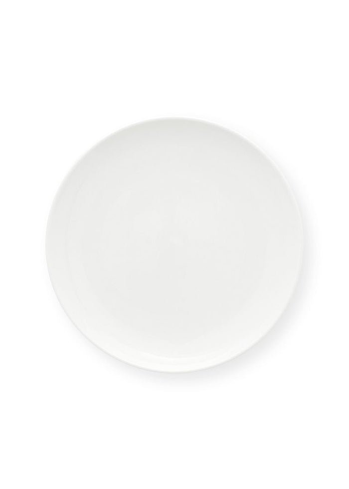 vtwonen Borden - Wit - Set van 6 - Porselein - Ø 18cm