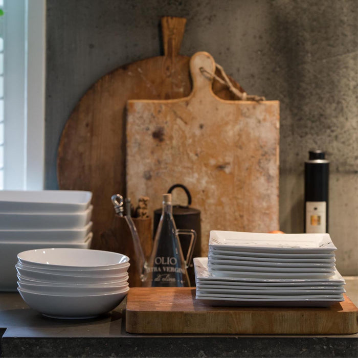 Riviera Maison Buon Appetito Square Plate 26x26