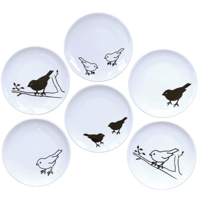 Bord aan Tafel Gebaksbord 6st, - Ø 17 cm