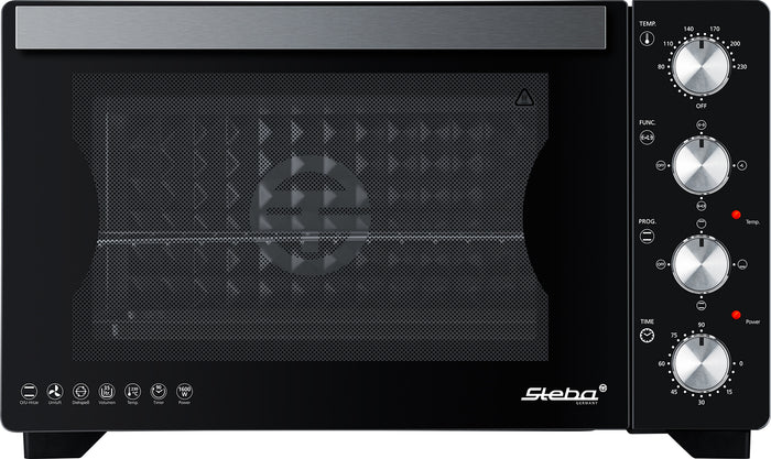 Steba KBM35 - Grill Bakoven met Draaispit - 35L - Vrijstaand - Zwart