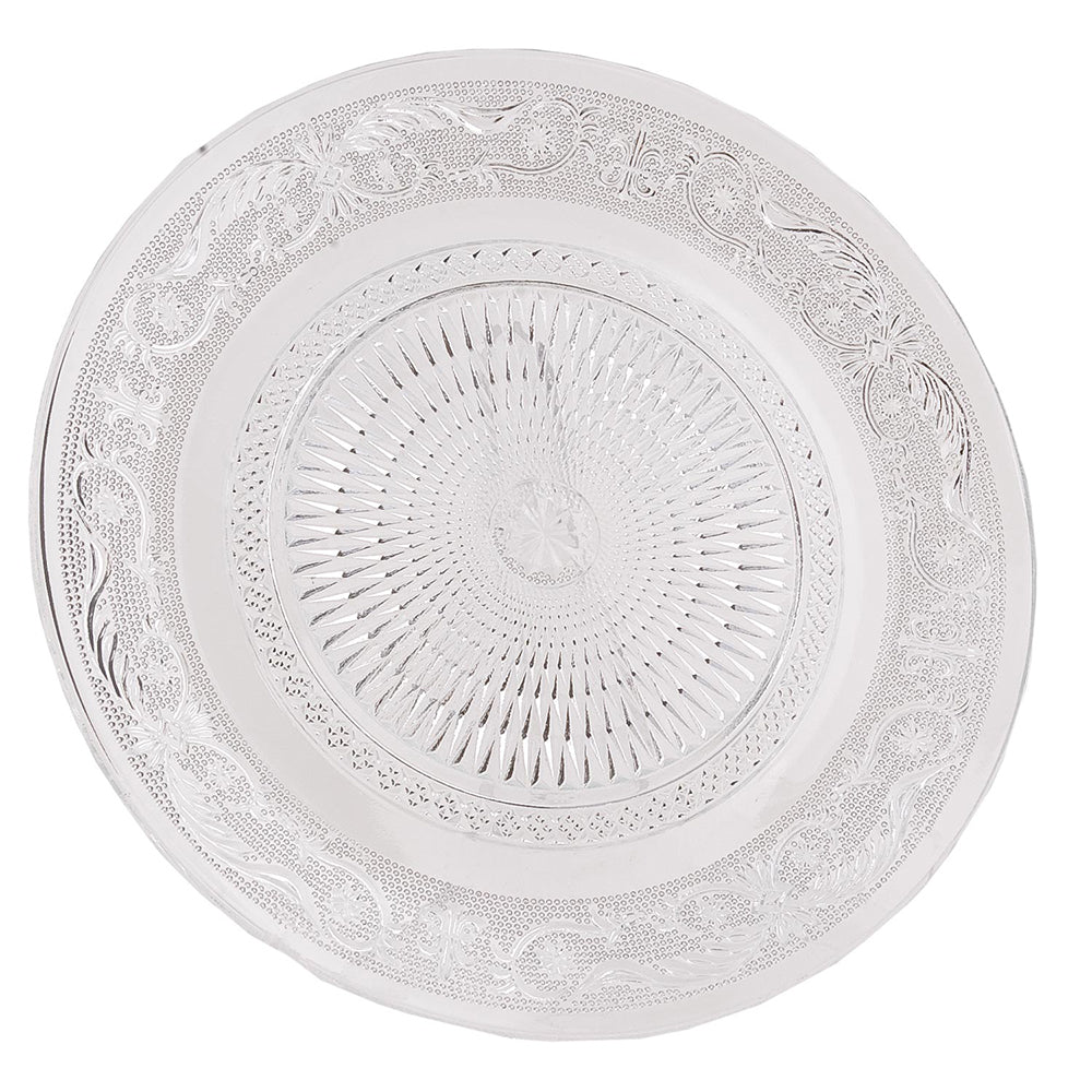 Clayre & Eef Dinerbord  Ø 25 cm Glas Rond Eetbord
