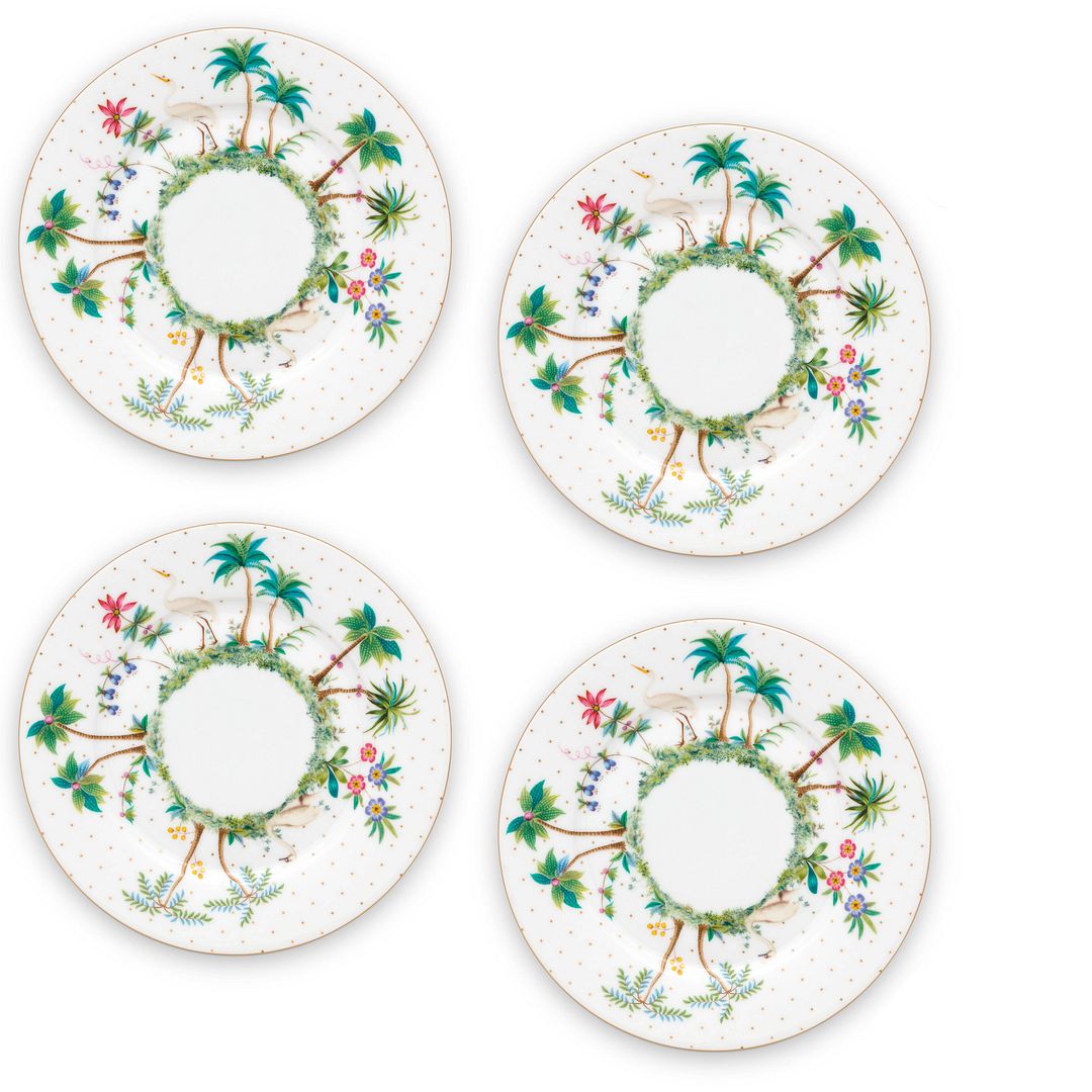 Pip Studio Borden - Set van 4 - Goud - Jolie - Ø17cm