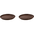 Palmer Bord Bama Copper 27 cm Koper Stoneware 2 stuks