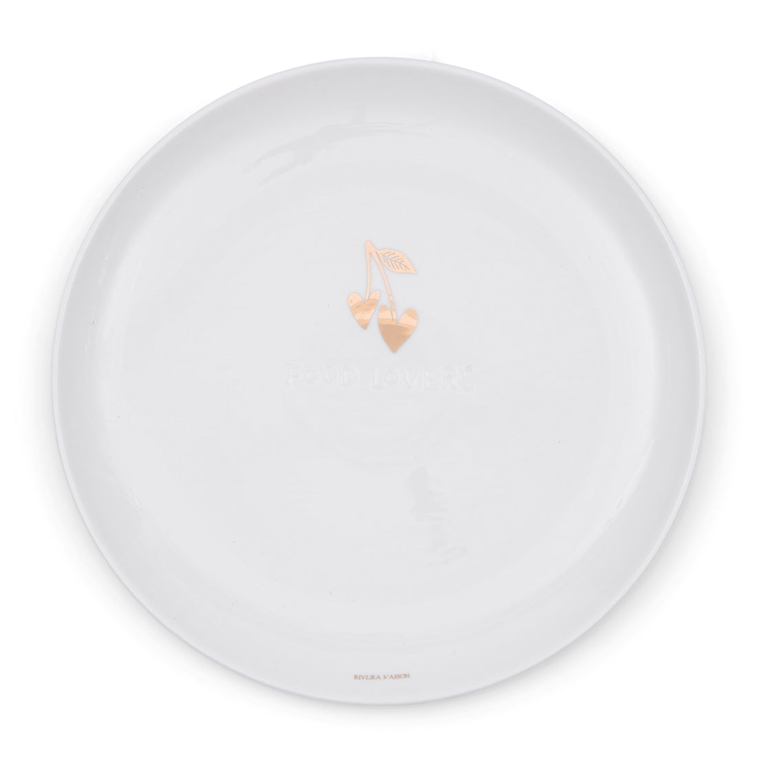 Riviera Maison Food Lovers Breakfast Plate -  23.0x23.0x2.0 cm