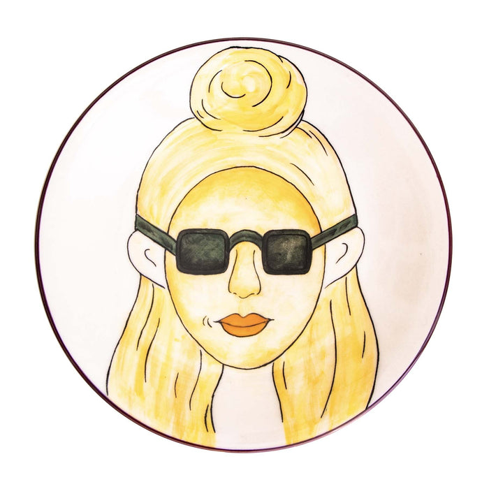 Return to Sender Nederlandse vrouw bord, 22 cm