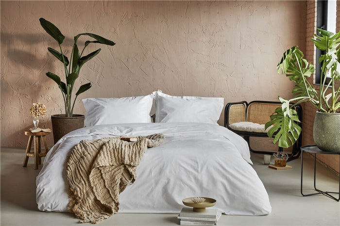 Walra - Dekbedovertrek Forever Cotton - 200x220 - Wit