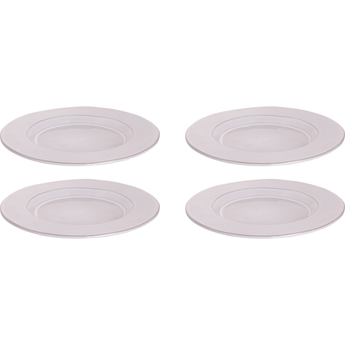 Palmer Bord Ecogres Plano 23 cm Wit Stoneware 4 stuks