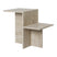 Ferm Living Distinct Bijzettafel - Travertine