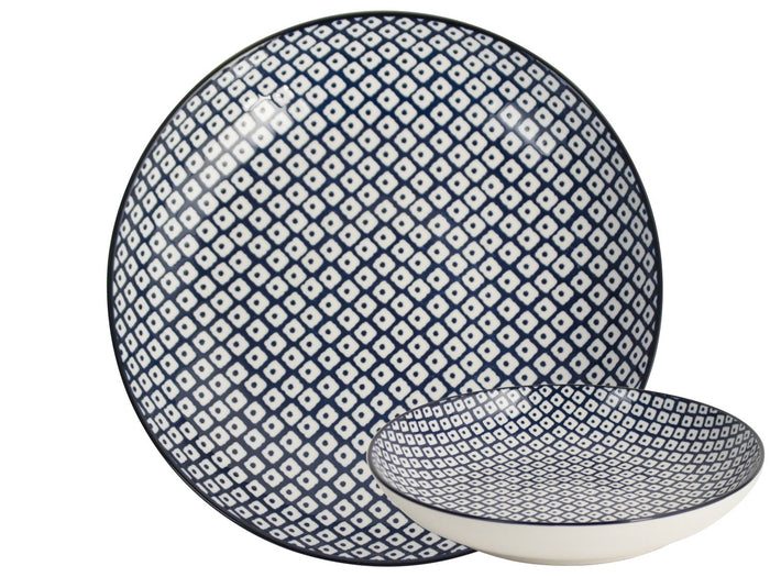 Gusta Bord rond Japanese ø 21,5cm - Out of the Blue