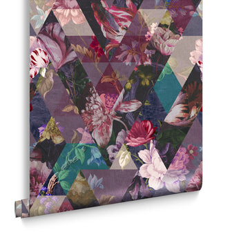 Graham & Brown - Vliesbehang - Timepiece Amethyst - 10mx52cm