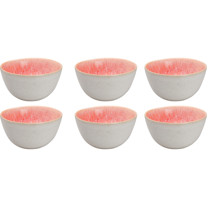 Palmer Schaal Coral Sea 15 cm 80 cl Roze Stoneware 6 stuk(s)
