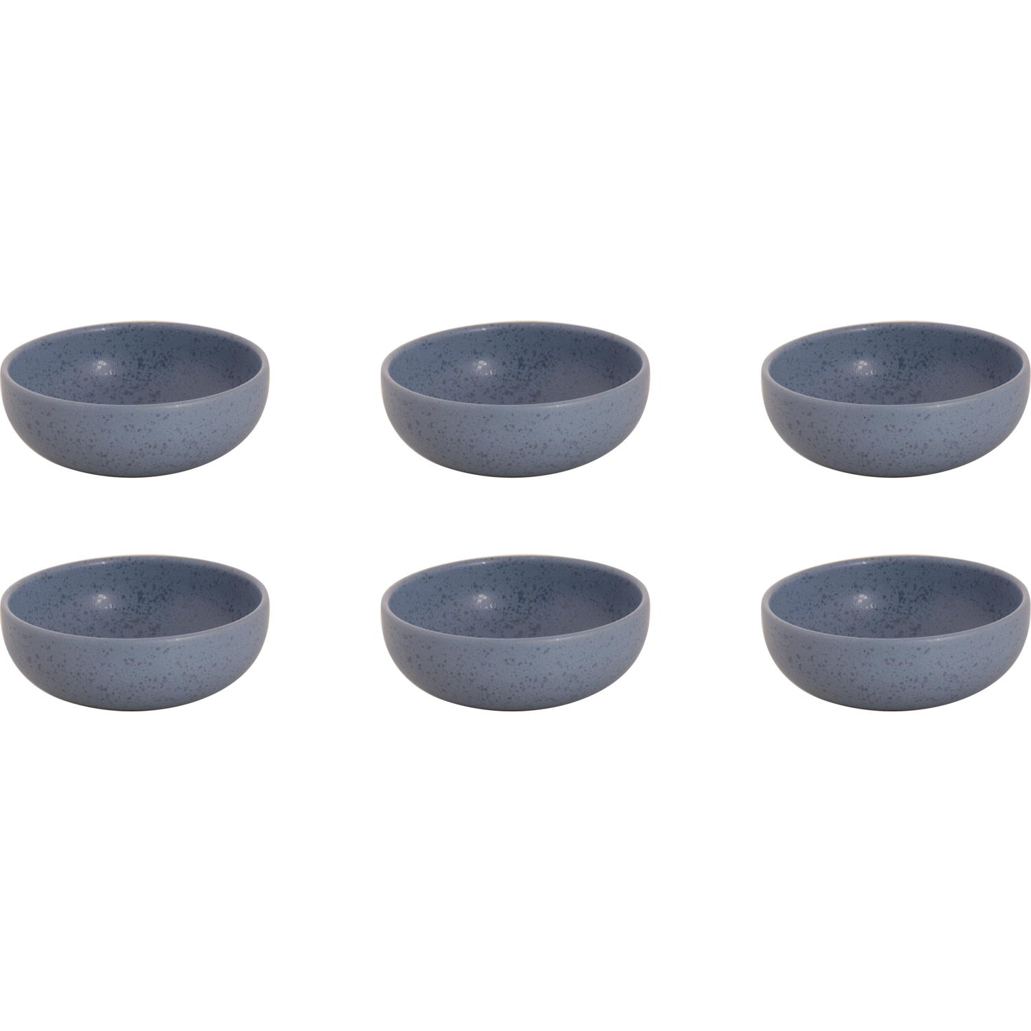 Palmer Schaal Sandy Loam 12 cm Blauw Stoneware 6 stuks