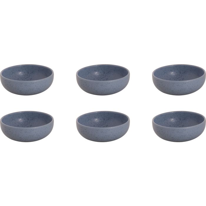 Palmer Schaal Sandy Loam 12 cm Blauw Stoneware 6 stuks