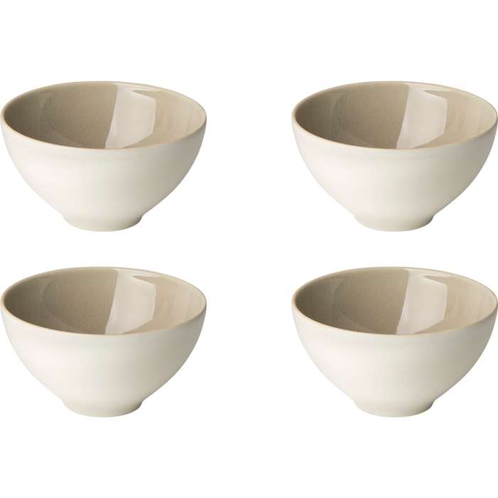 Palmer Kom Aurora 15 cm 57 cl Grijs Stoneware 4 stuks