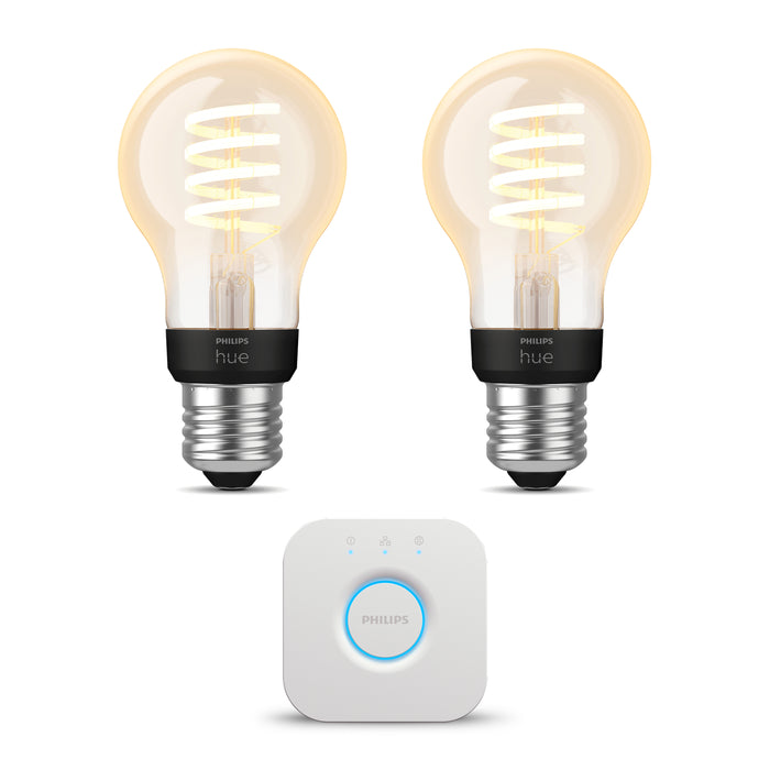 Philips Hue Starterspakket White Ambiance Filament Standaard E27