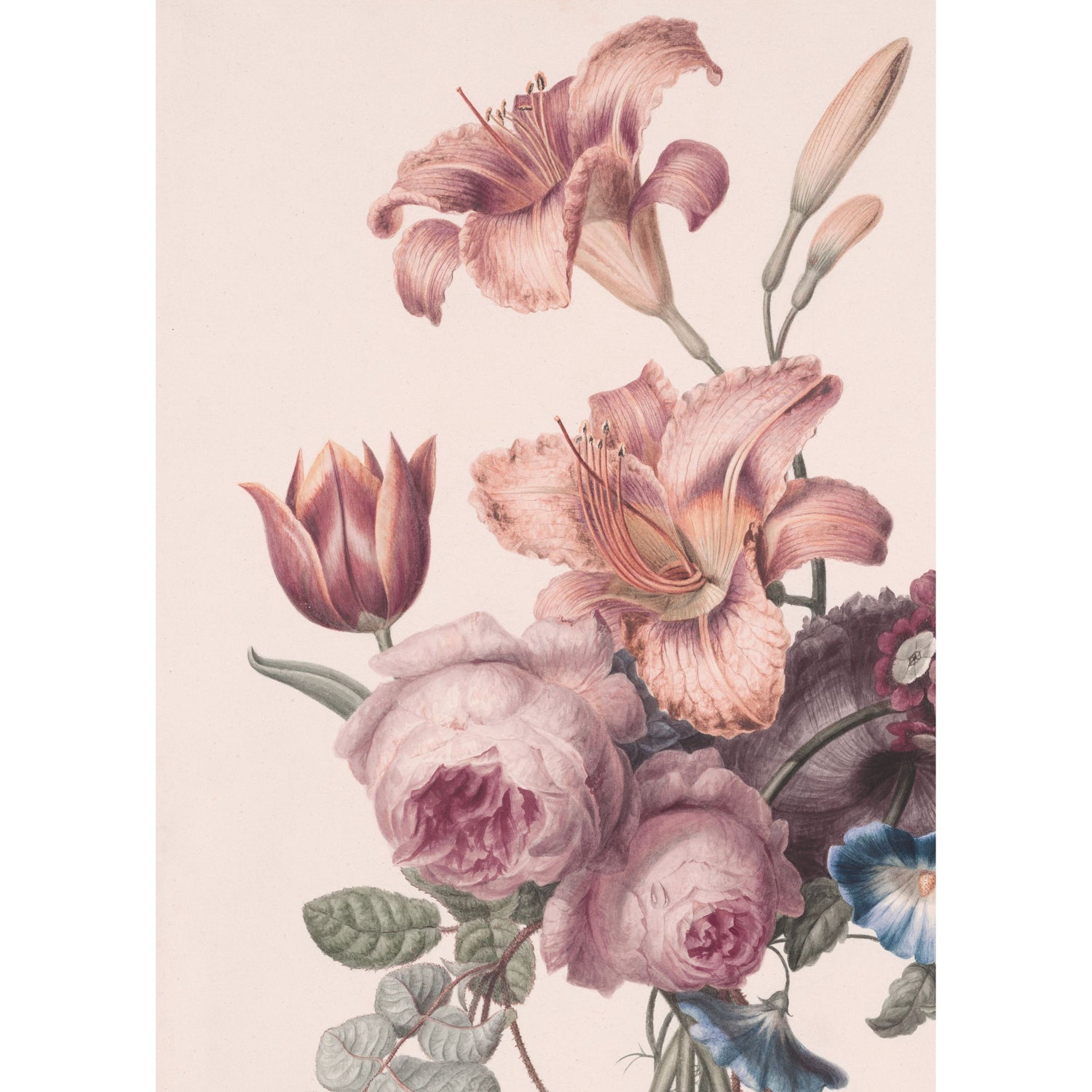 Art for the Home | Bonte Bloemen - Fotobehang - 280x200 cm