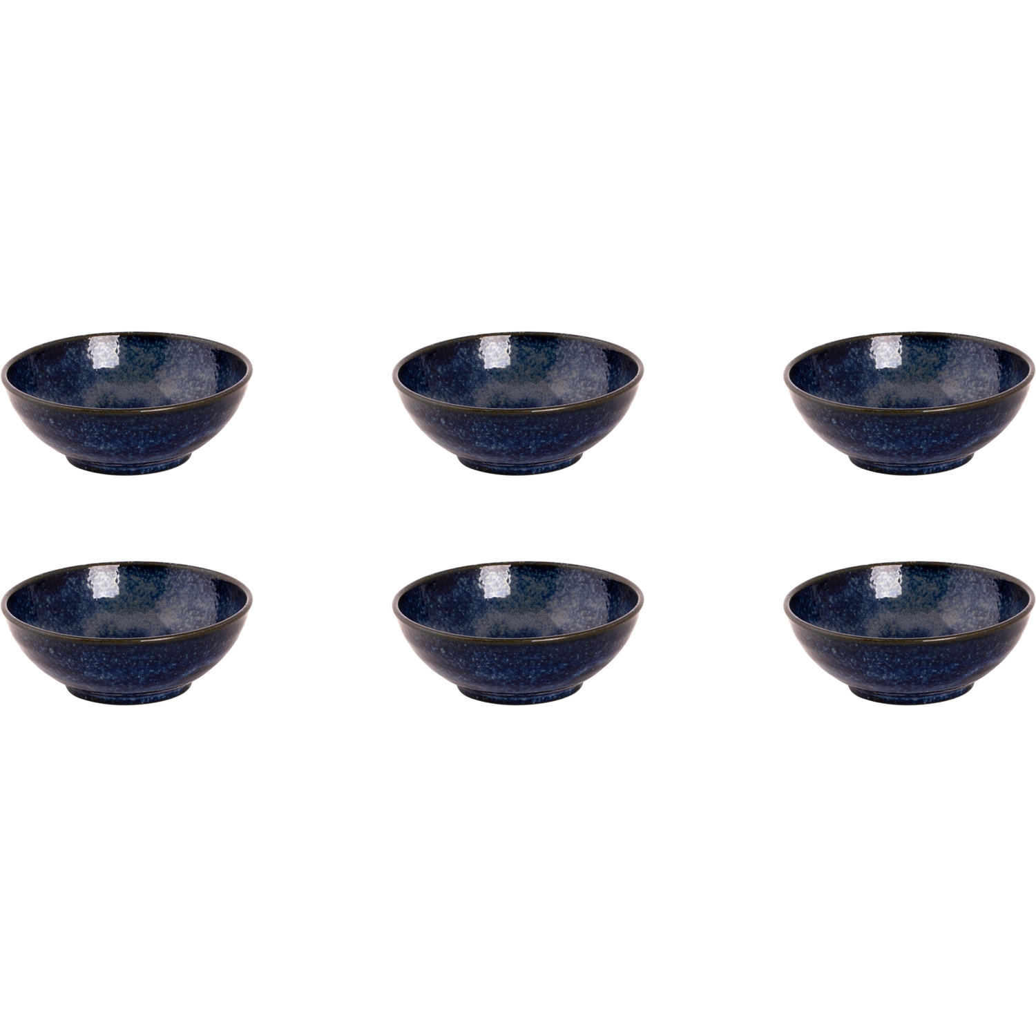 Palmer Schaal Kiryu 12.5 cm 25 cl Blauw Porselein 6 stuks