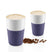 Eva Solo - Beker Latte, Set van 2 Stuks, Violet Blue - Eva Solo