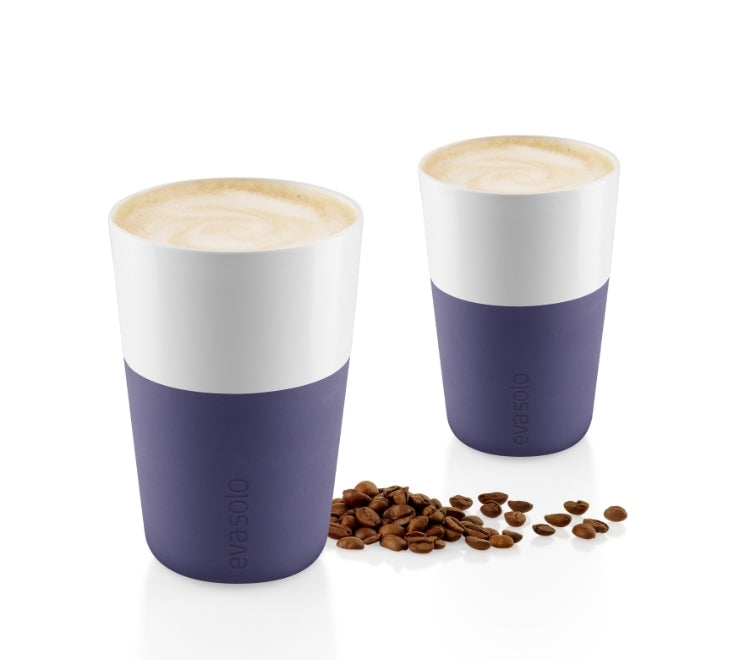Eva Solo - Beker Latte, Set van 2 Stuks, Violet Blue - Eva Solo