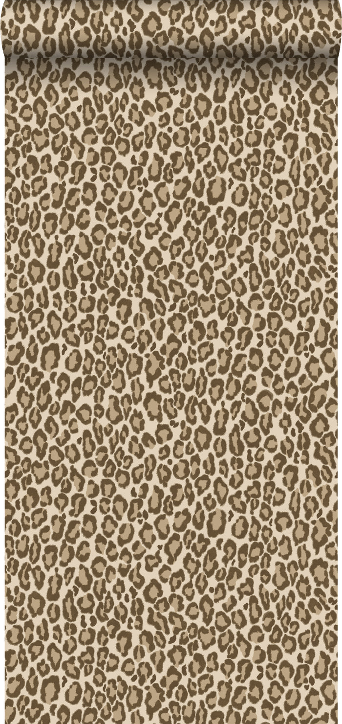ESTAhome behang panterprint bruin - 0,53 x 10,05 m - 139152