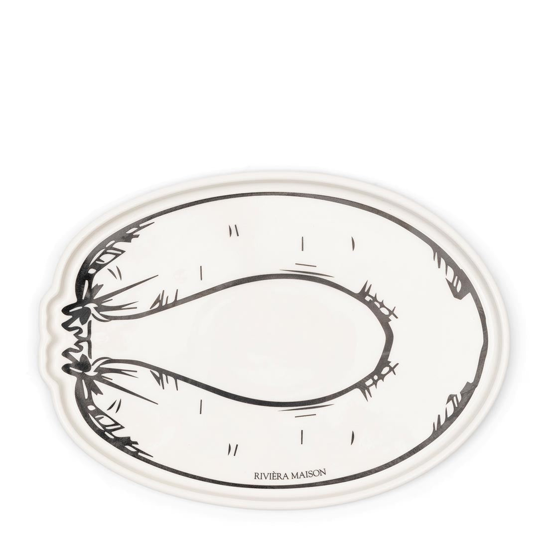 Riviera Maison Dutch Delicacy Plate -  18.7x13.4x1.3 cm