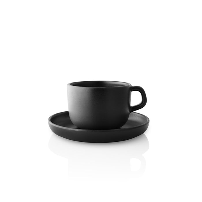 Kop en Schotel, 200 ml, Zwart - Eva Solo | Nordic Kitchen