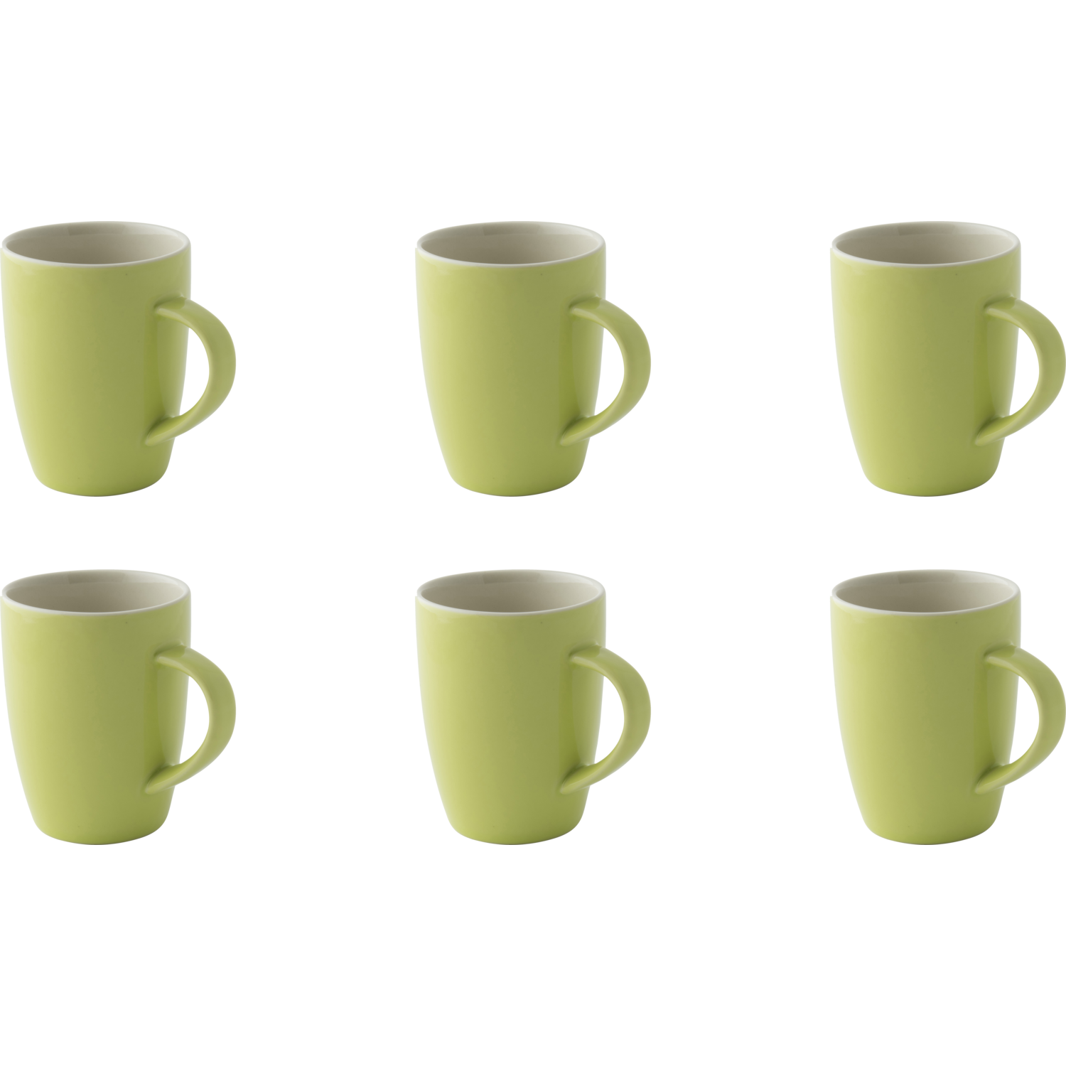 Palmer Beker Colors 18 cl Groen Porselein 6 stuks