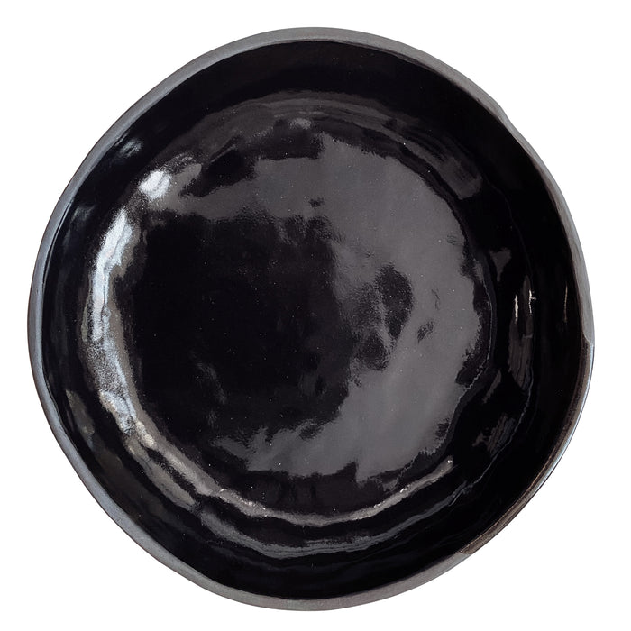 Bord aan Tafel Schaal Zwart Ø 31 cm