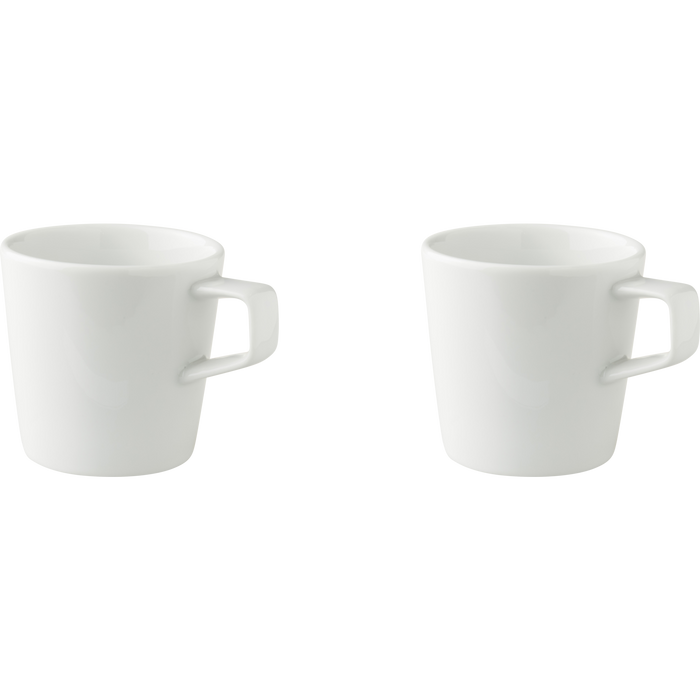 Palmer Beker White Delight 25 cl Wit Porselein 2 stuks