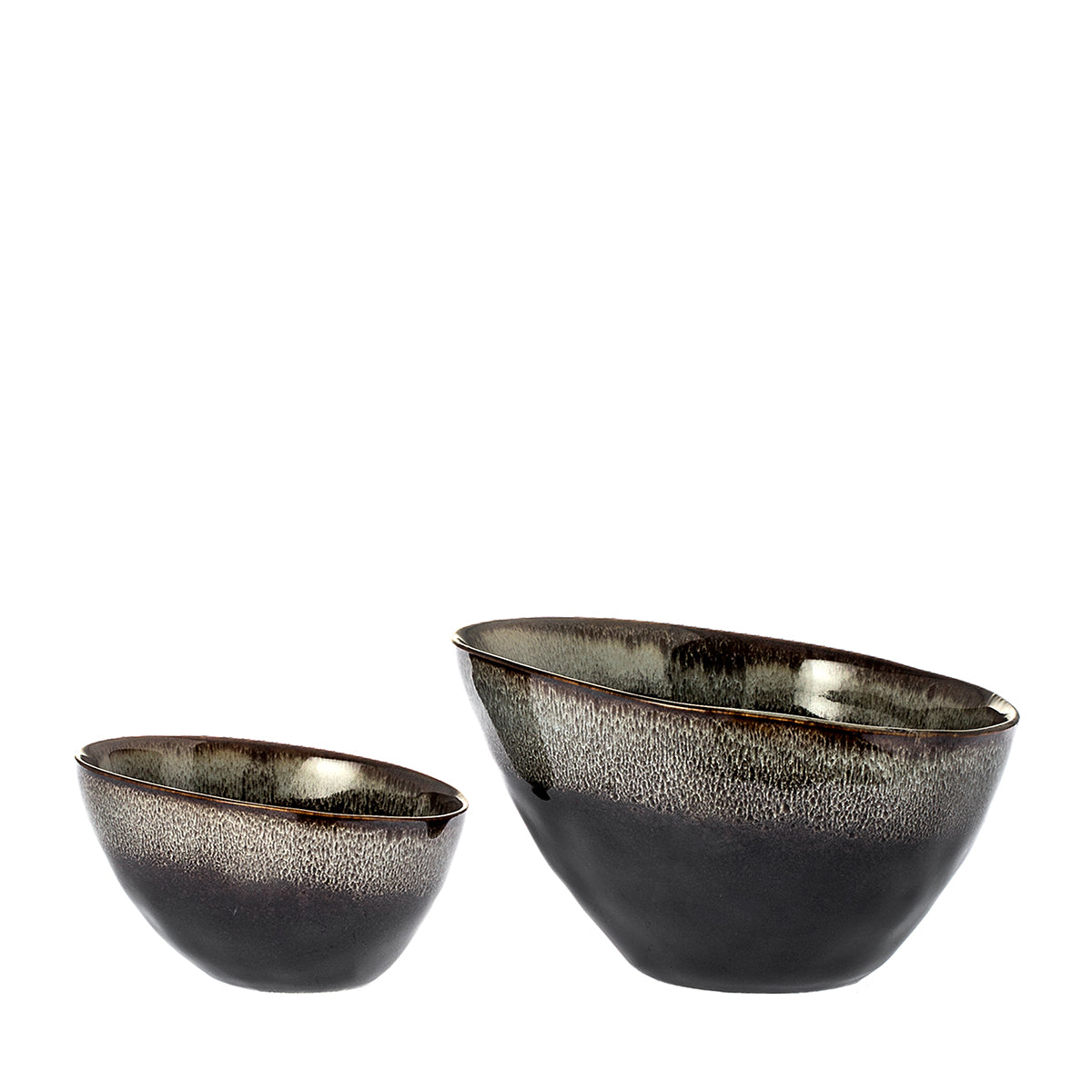 Riverdale - Schaal Onyx Zwart G|2 16cm
