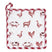Clayre & Eef Pannenlap 20x20 cm Rood Katoen Vierkant Boerderij Dieren
