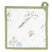 Clayre & Eef Pannenlap  20x20 cm Wit Groen Katoen Vierkant Bloemen