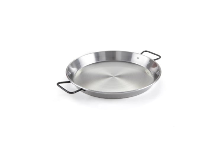 Paella pan, plaatstaal, 38 cm - Garcima
