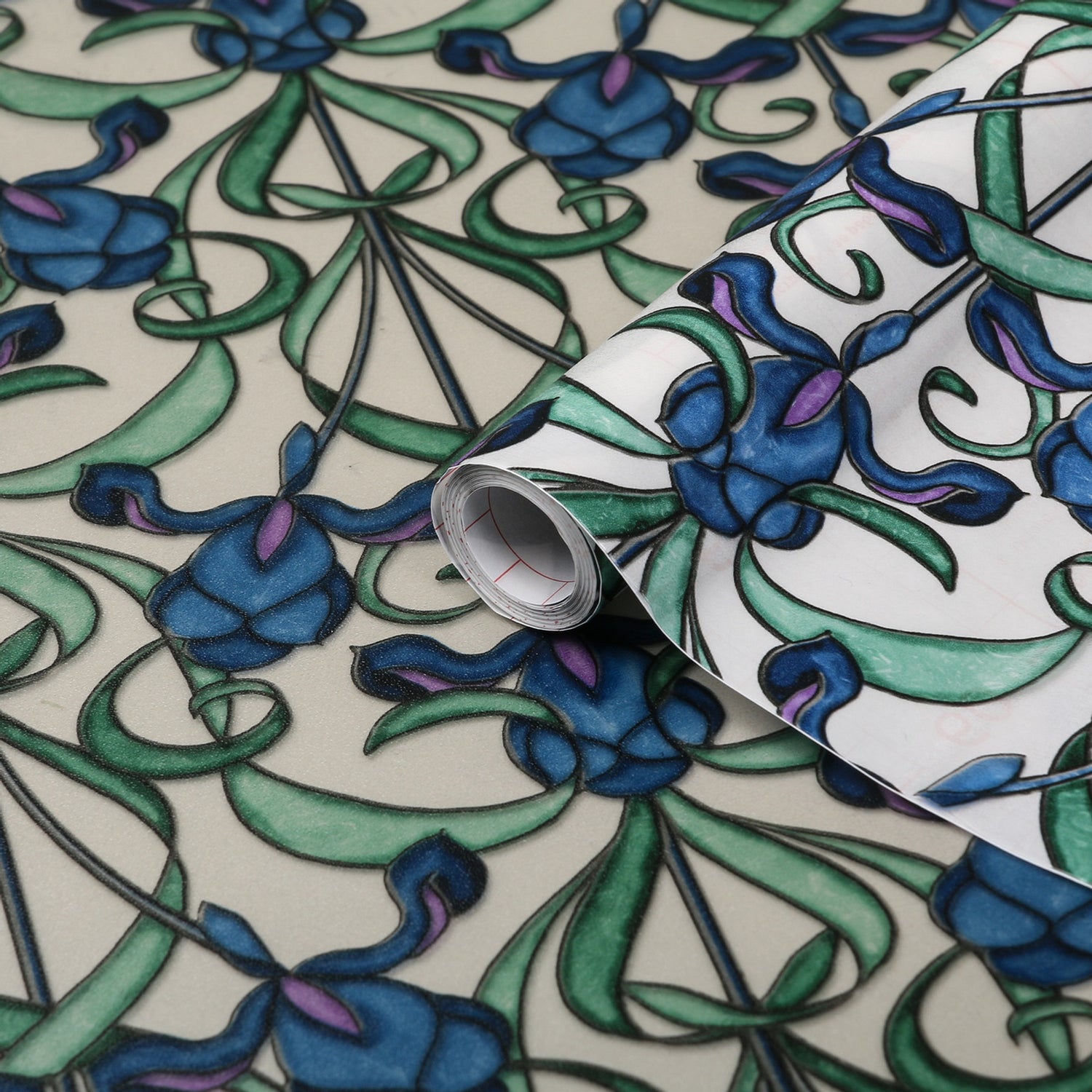 d-c-fix Minster Raamfolie - 45x200cm - Multi - Patroon - Zelfklevend