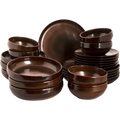 Palmer Serviesset Bama Copper Stoneware 6-persoons 24-delig Koper