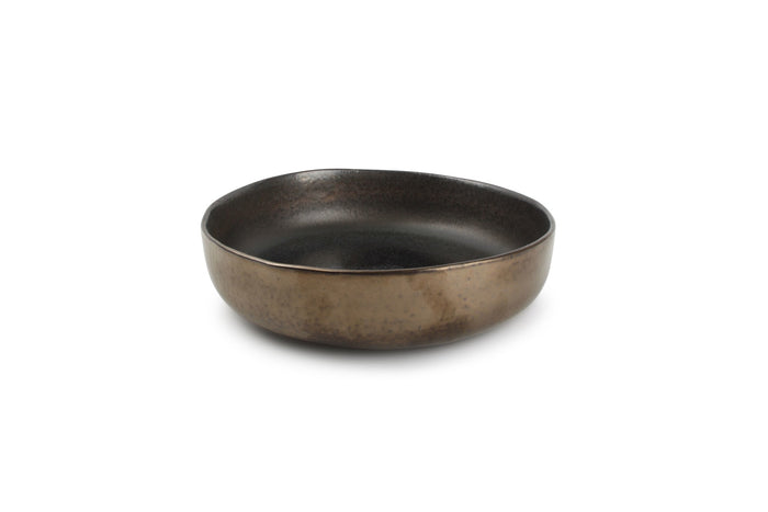 S&P STUDIO URBAN pastabord 21 cm gold graphite (set|4)