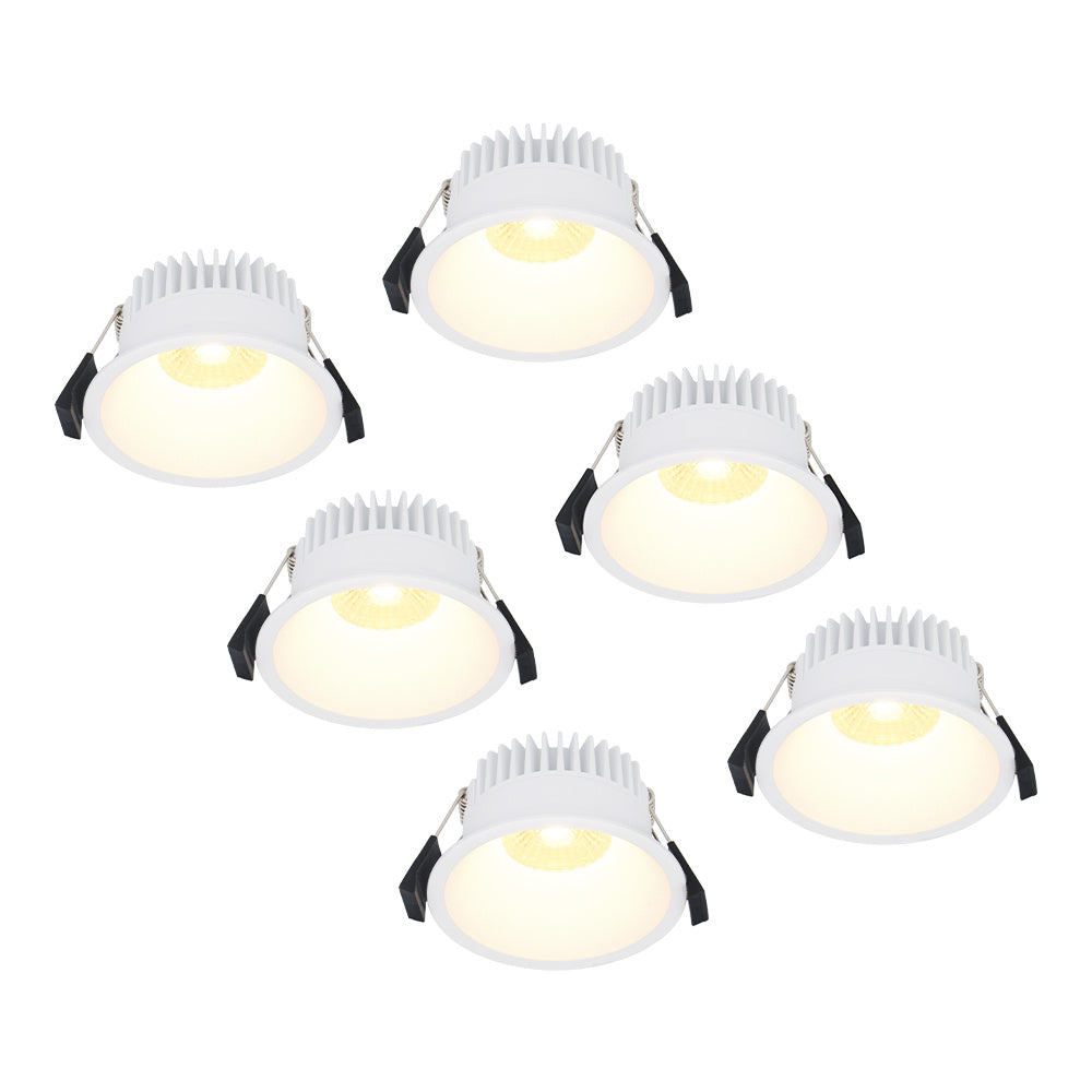 HOFTRONIC 6x  - LED Inbouwspots Badkamer IP44 Wit