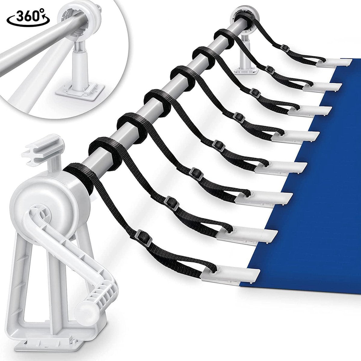 Sens Design Oprolsysteem voor dekzeil en zwembadzeil