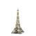 LuVille Kerstdorp Miniatuur Eiffeltoren - L15,5 x B14 x H32 cm