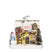 LuVille Kerstdorp Miniatuur Huis Versieren - L17,5 x B13,5 x H17 cm