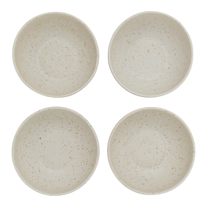 by fonQ Mixed Ceramics Kommen 4st. - Ø 15 cm - Crème