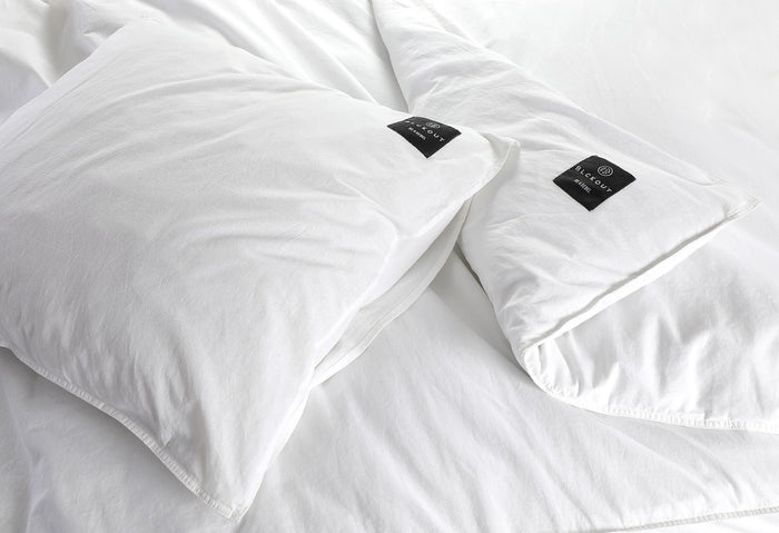 BLCKOUT Dekbedovertrek Katoen Oslo - wit