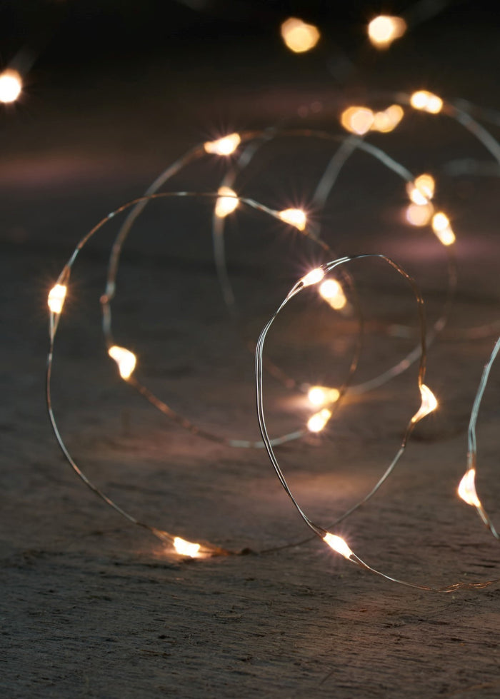 Anna's Collection LED wire zilverdraad 100l|5 m warm wit Anna's