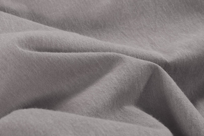 Day Dream Uni Flanel dekbedovertrek 200x200|220 cm grijs