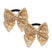 Riviera Maison Servetring Christmas Bow Goud - 2 Stuks