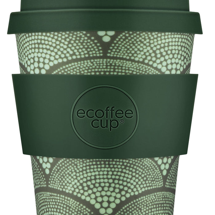 Ecoffee Cup Not that Juan - Koffiebeker to Go 240 ml Groen Siliconen