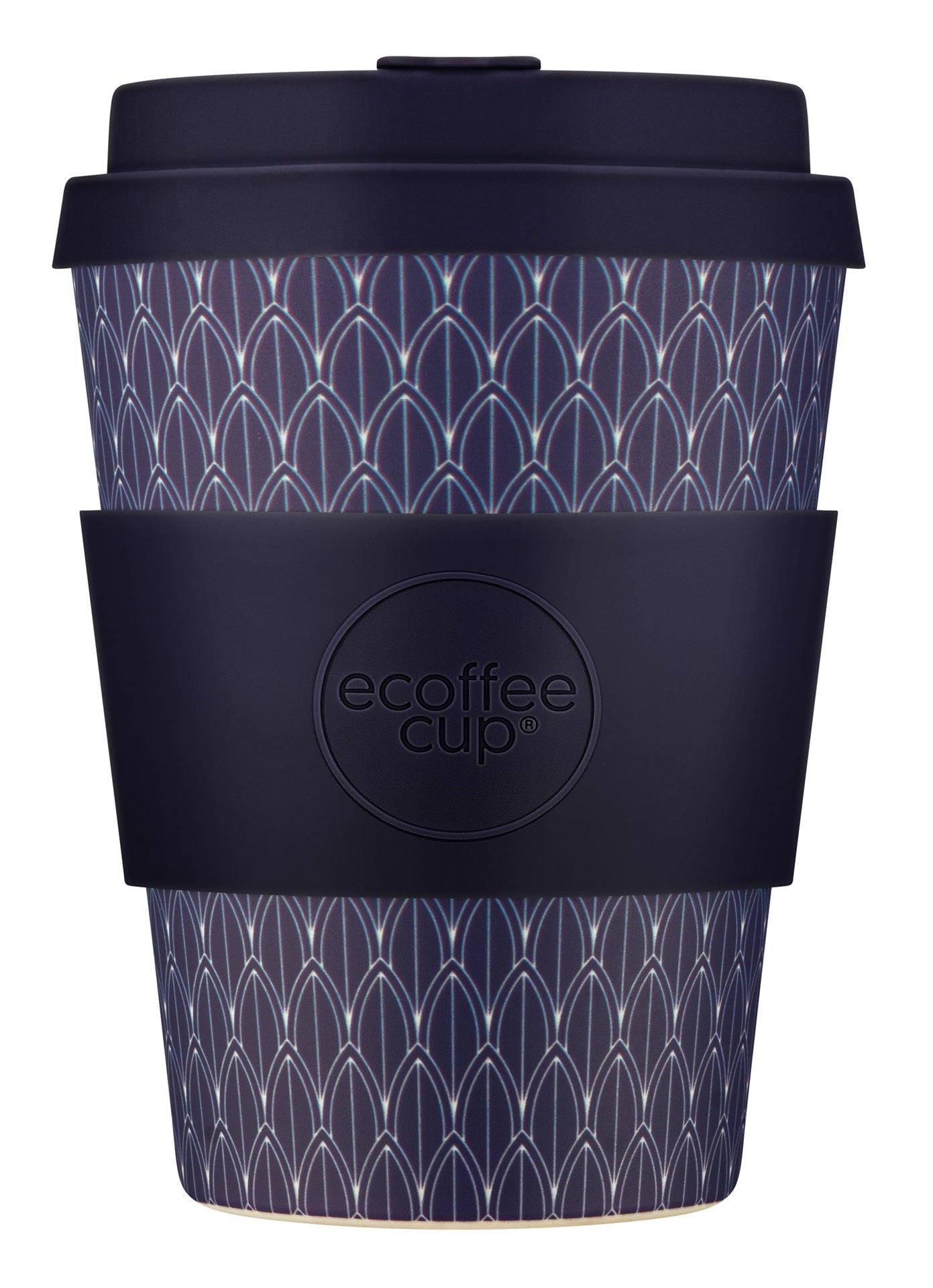 Ecoffee Cup Tsar Bomba - Koffiebeker to Go 350 ml - Paars Siliconen